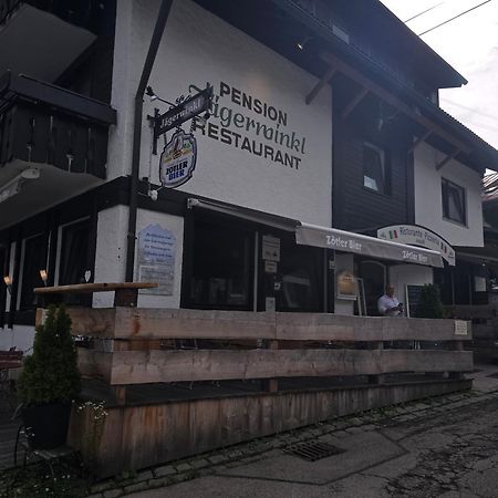 Pension – Restaurant Jägerwinkl Rettenberg Exterior foto